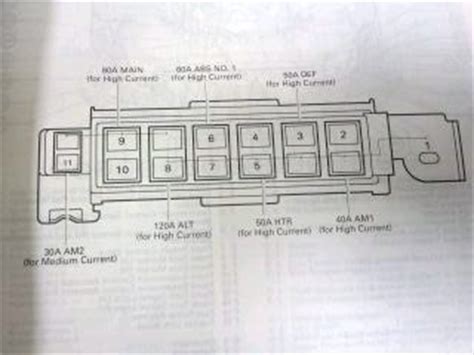 ls400 fusible link removal